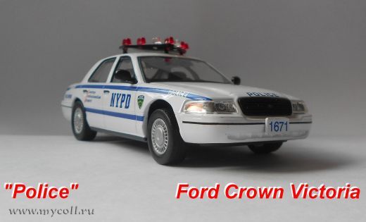 ford crown victoria, полиция нью-йорка