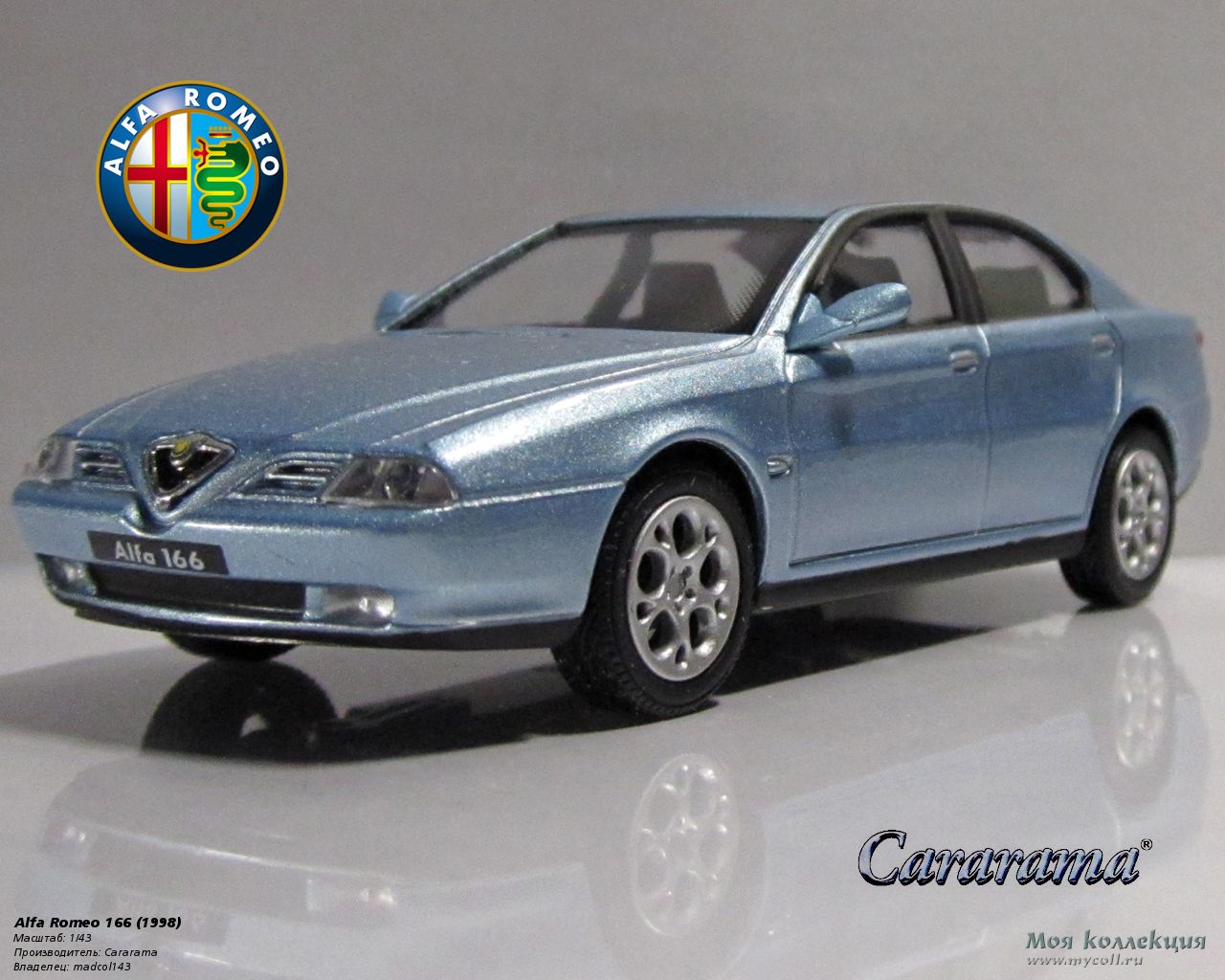 Alfa Romeo 166 - 1/43 Cararama