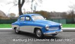 Wartburg 312 Limousine de Luxe (1962) 