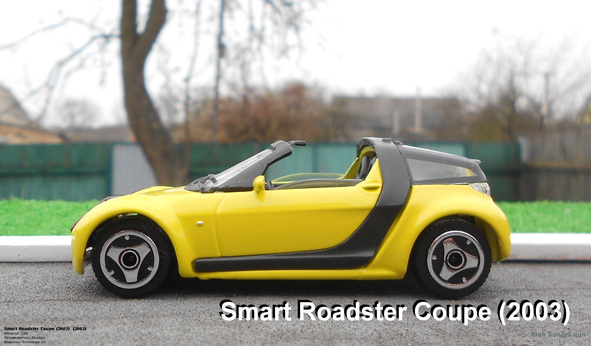 Smart Roadster Coupe (2003) - 1/38 Bburago