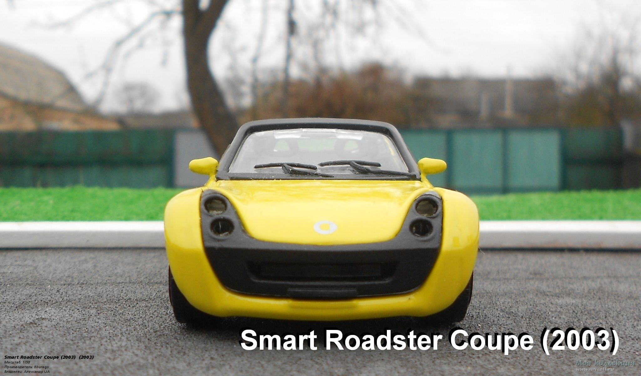 Smart Roadster Coupe (2003) - 1/38 Bburago