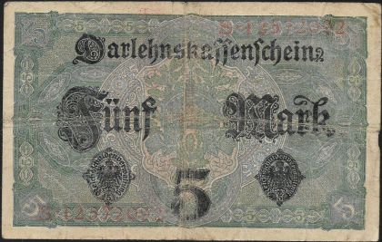 5  / 1917 / -56 /1 / 1917-1918  1917-1918 : Darlehenskassenschein,   C.N.