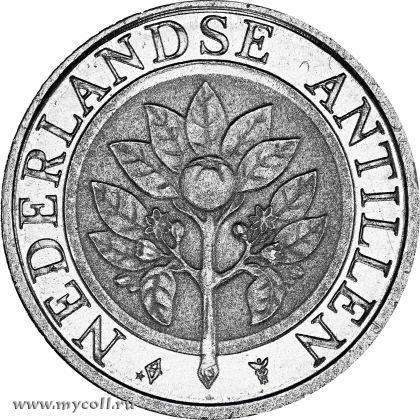 Нидерландские Антильские острова 1 цент, 2000 Регулярный выпуск