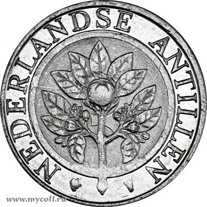 Нидерландские Антильские острова 5 центов, 2001 Регулярный выпуск